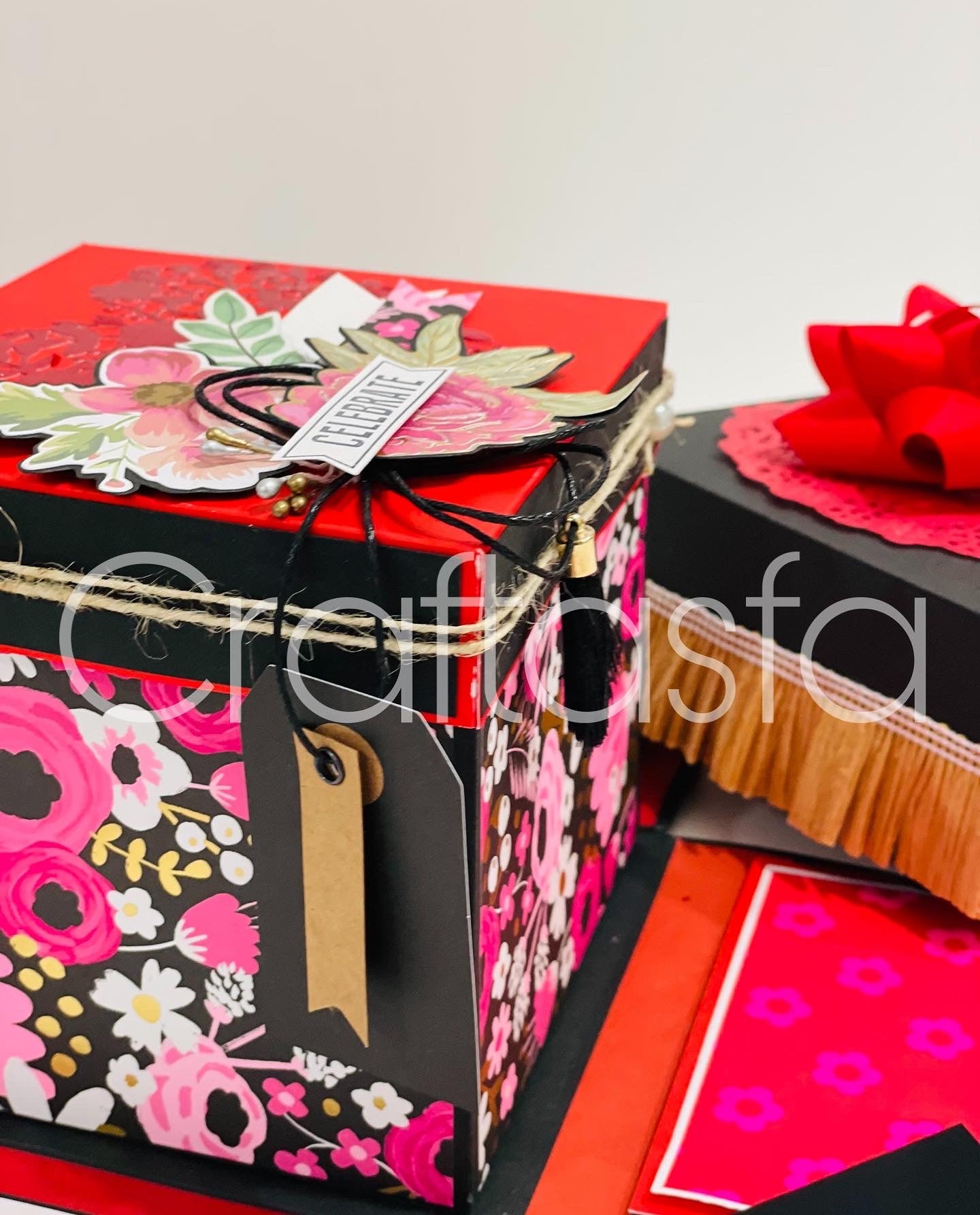 Handmade Multi-Layer Explosion Gift Box - Love & Memories Collection
