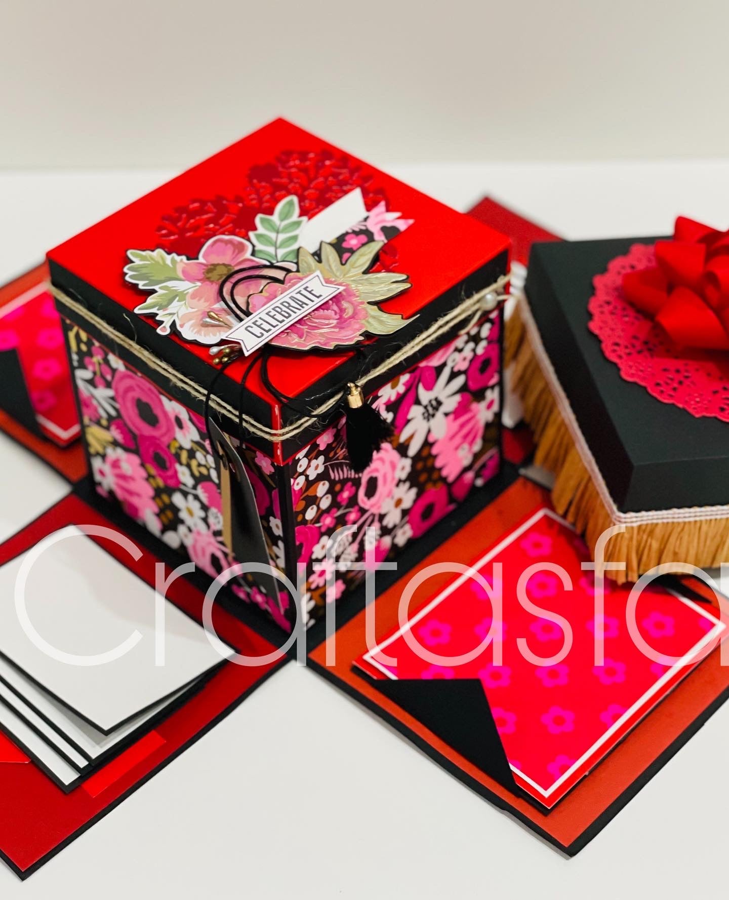 Handmade Multi-Layer Explosion Gift Box - Love & Memories Collection