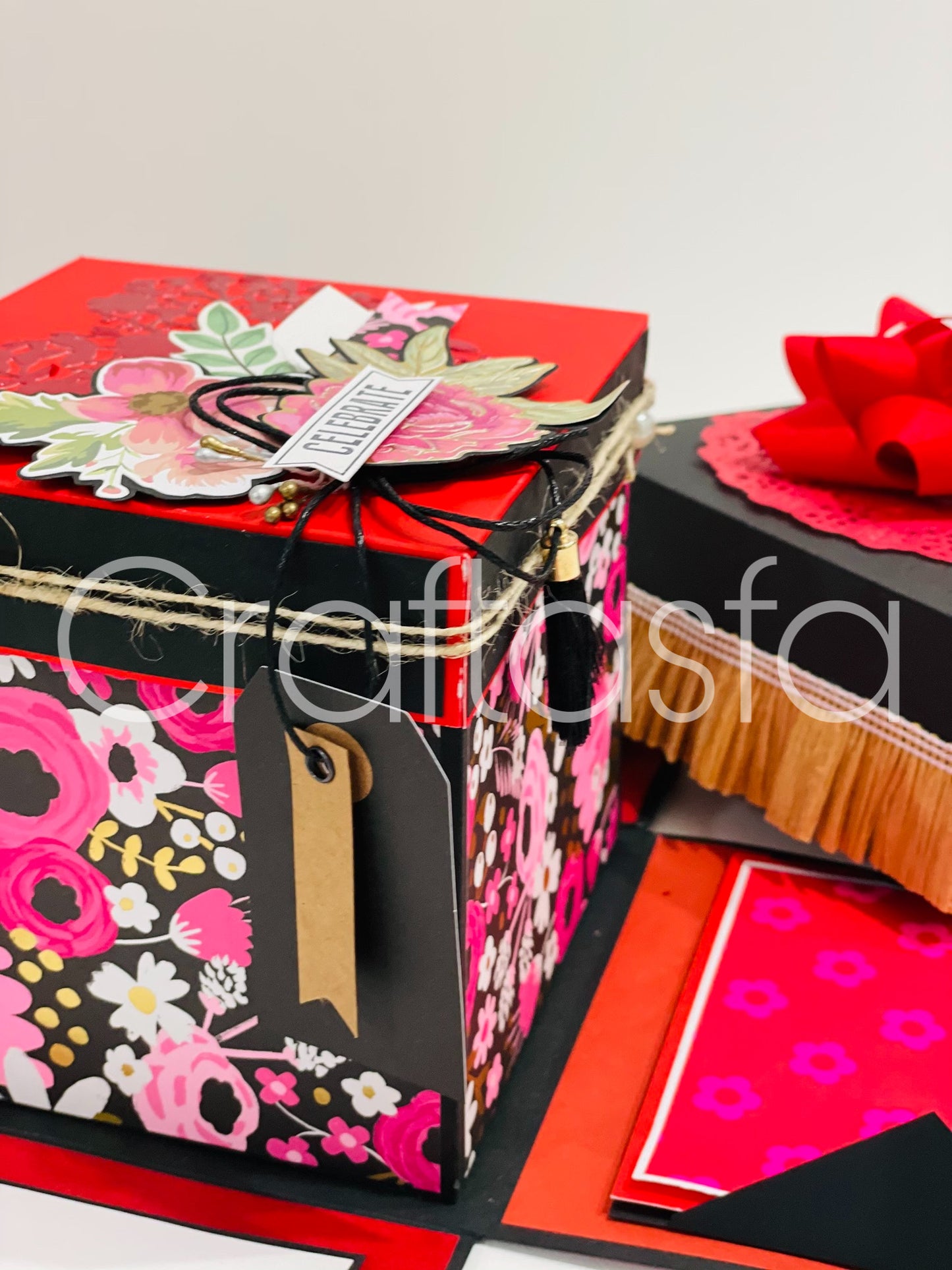 Handmade Multi-Layer Explosion Gift Box - Love & Memories Collection