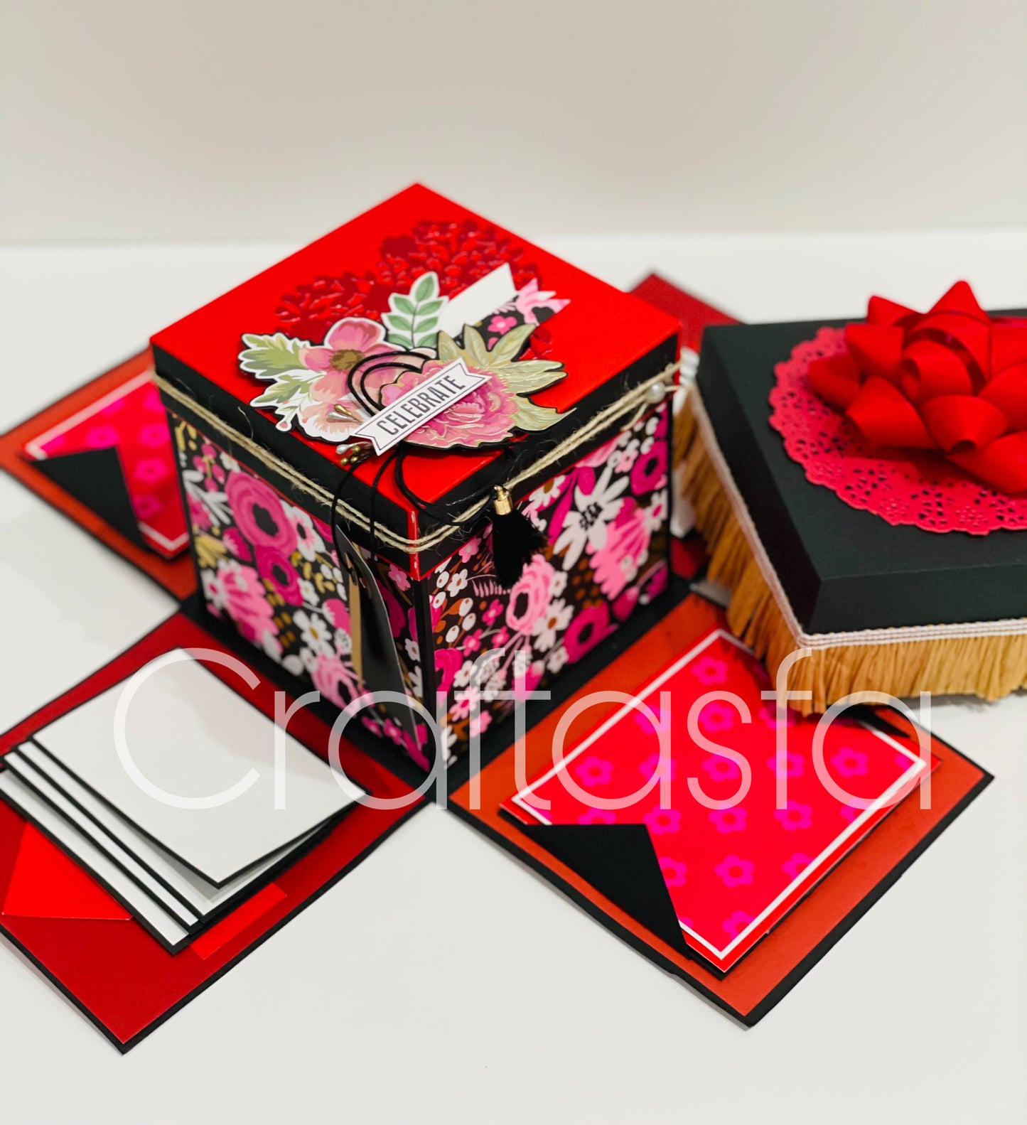 Handmade Multi-Layer Explosion Gift Box - Love & Memories Collection