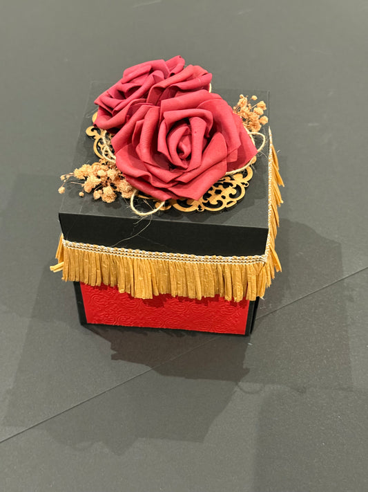 Romantic Red Rose Chocolate Explosion Gift Box