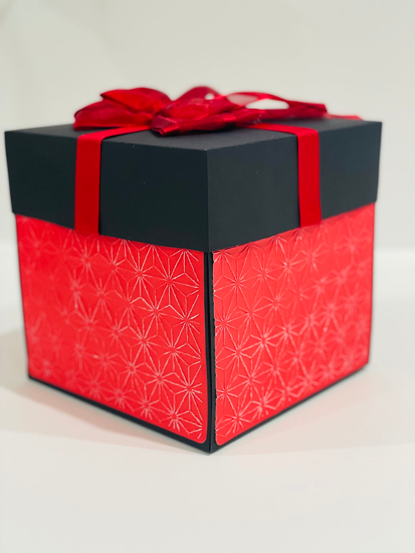 Deluxe Chocolate Explosion Gift Box – Red & Black Edition